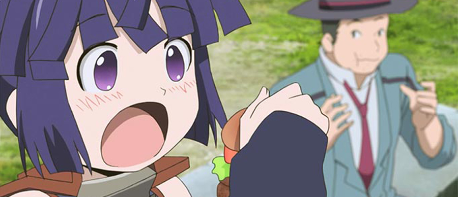 akatsuki eating a sandwich